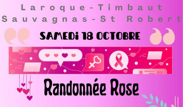 Randonnée Rose – Samedi 18 octobre 2025 