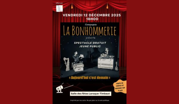 Spectacle gratuit pour le jeune public !