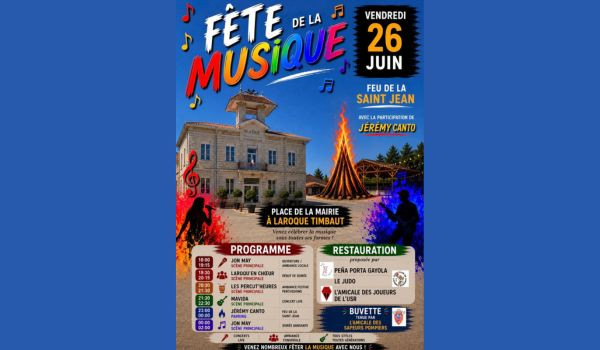 🎶🔥 F&Ecirc;TE DE LA MUSIQUE 2026 🔥🎶