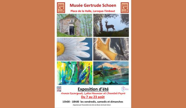 🎨 Exposition d'&eacute;t&eacute; au Mus&eacute;e Gertrude Schoen 🌞