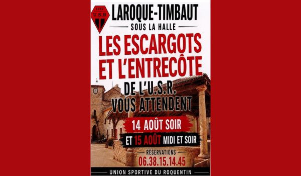 🐌🥩 Les Escargots & l'Entrec&ocirc;te de l'U.S.R. reviennent ! 🥩🐌