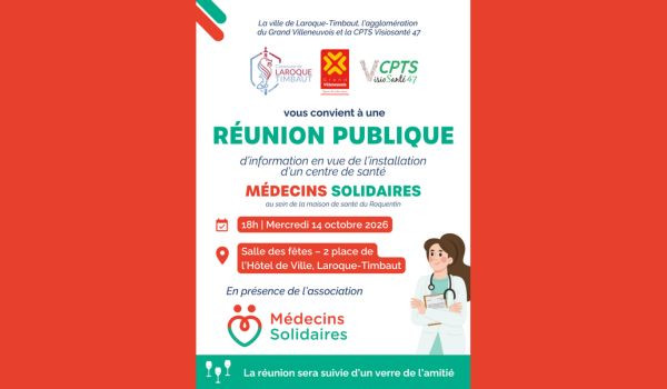 🏥 R&Eacute;UNION PUBLIQUE &ndash; M&Eacute;DECINS SOLIDAIRES