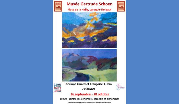 🎨 Nouvelle exposition au Mus&eacute;e Gertrude Schoen !
